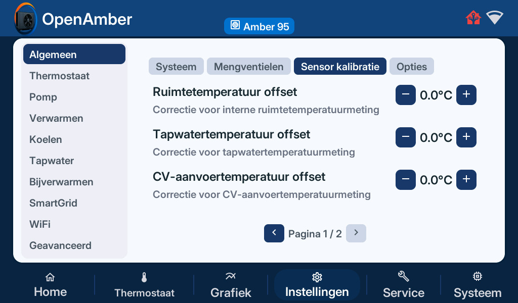 Sensor kalibratie