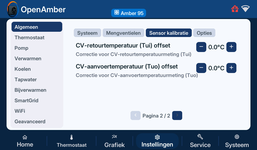 Sensor kalibratie