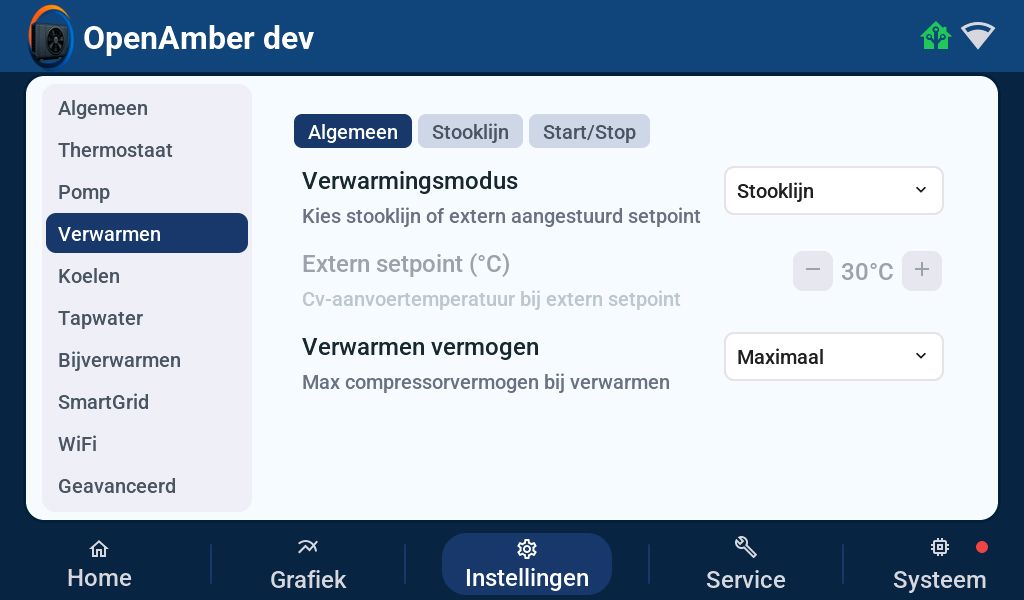 Verwarmen algemeen